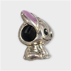 Authentic Pandora Silver Disney Lilo and Stitch Charm 798844C01